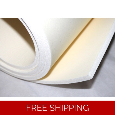 10mm PE Foam Boat Insulation 1m x 6m White 33Kg/m3 Closed Cell Thermal Insulation Sound Proofing